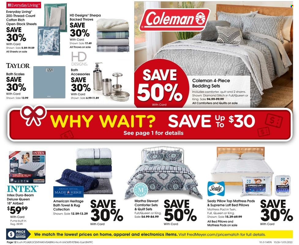 Fred Meyer ad - 10/26/2022 - 11/01/2022. Page 12