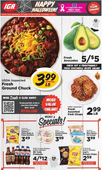 IGA Flyer - 10/26/2022 - 11/01/2022.