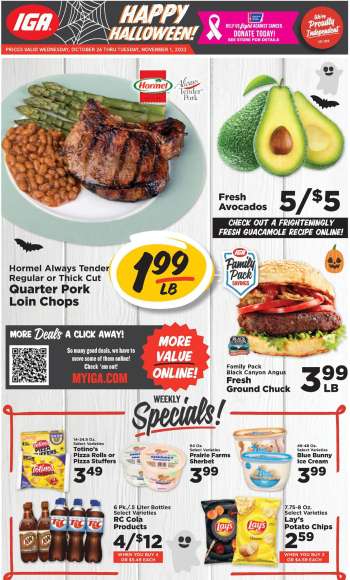 IGA Flyer - 10/26/2022 - 11/01/2022.