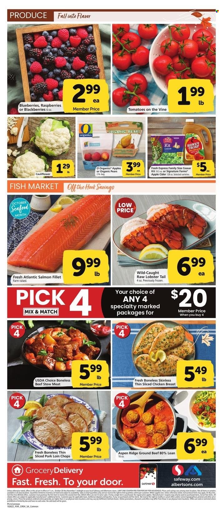 Safeway ad - 10/26/2022 - 11/01/2022. Page 5