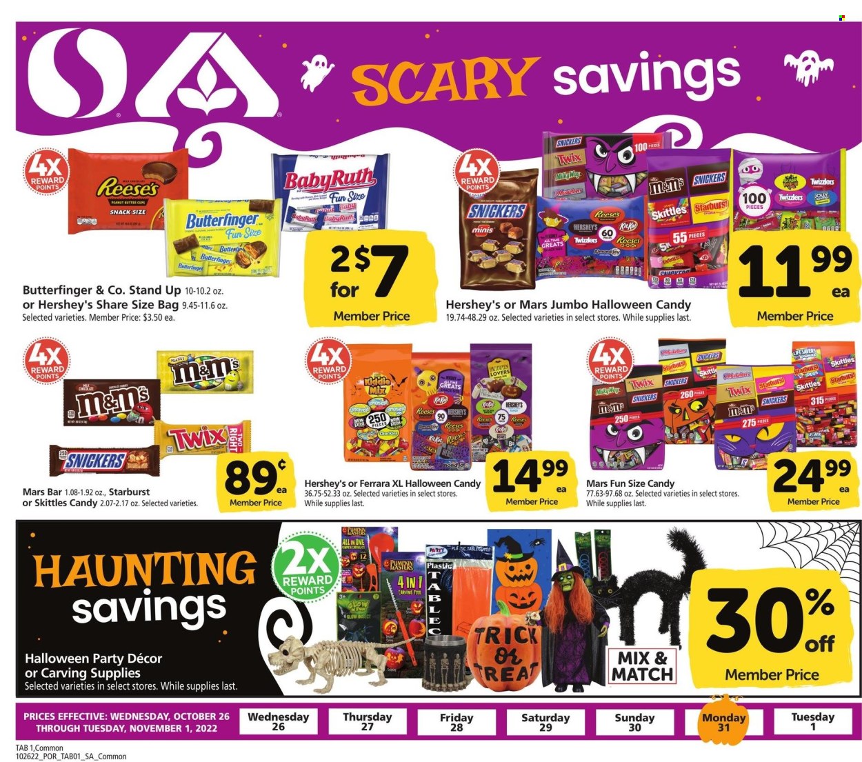 Safeway ad - 10/26/2022 - 11/01/2022. Page 7