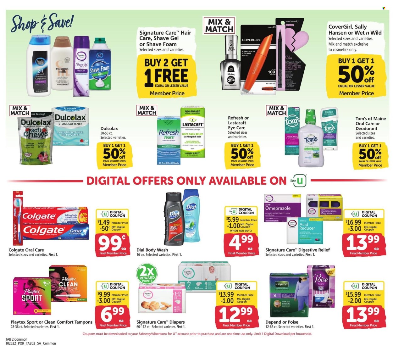 Safeway ad - 10/26/2022 - 11/01/2022. Page 8