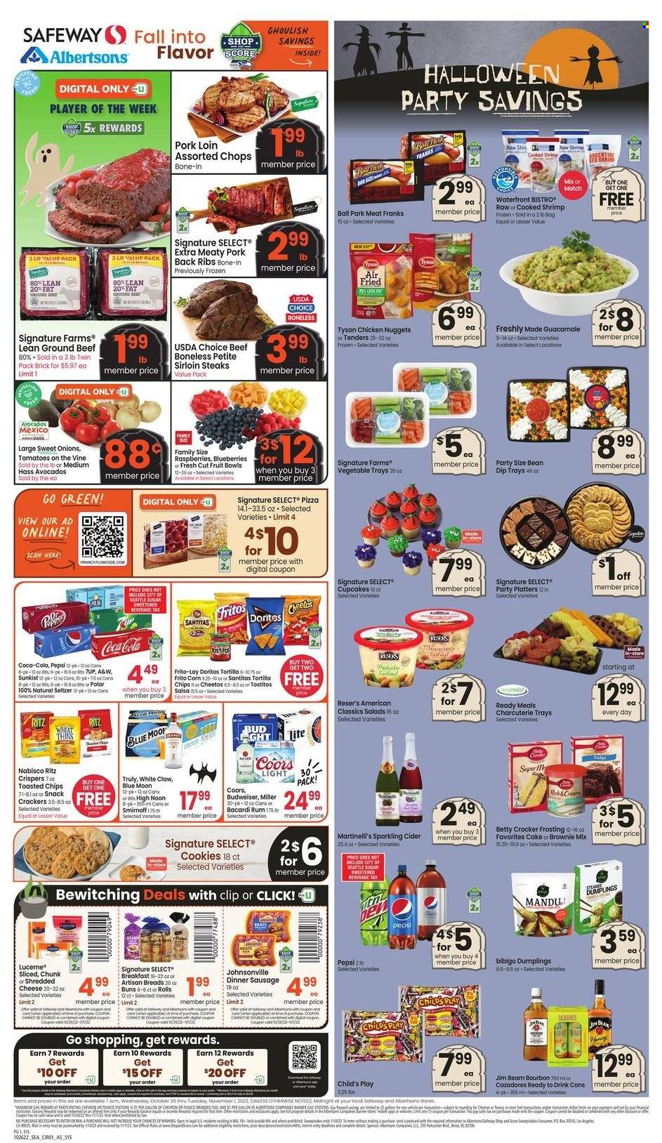 Safeway ad - 10/26/2022 - 11/01/2022. Page 1