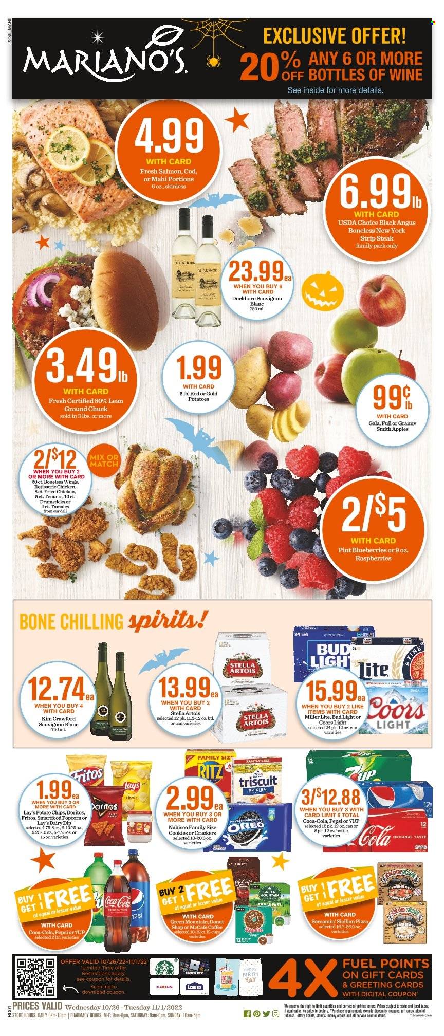 Mariano’s ad - 10/26/2022 - 11/01/2022. Page 1