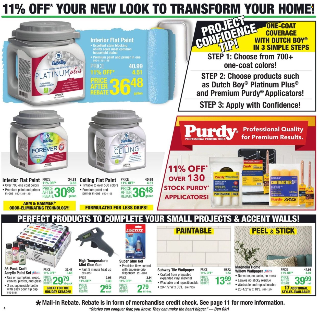 Menards ad - 10/27/2022 - 11/06/2022. Page 4
