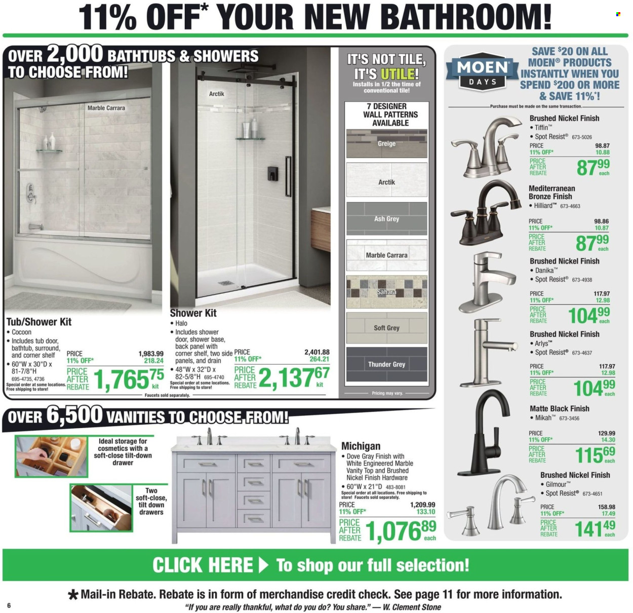 Menards ad - 10/27/2022 - 11/06/2022. Page 6