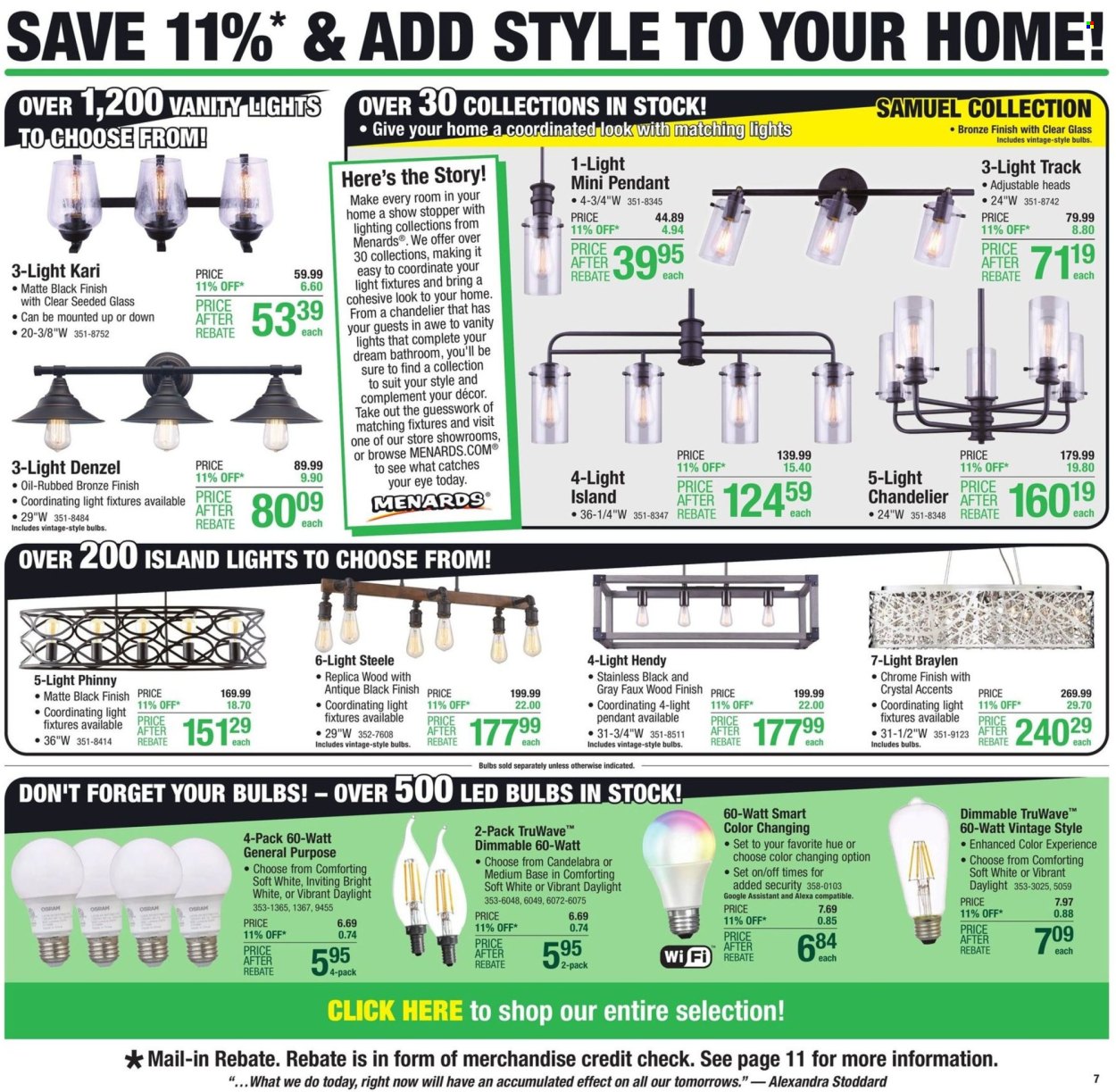 Menards ad - 10/27/2022 - 11/06/2022. Page 7