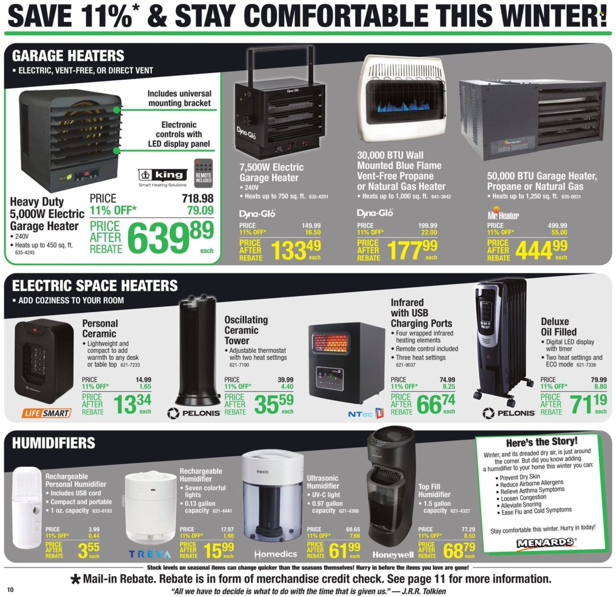 Menards ad - 10/27/2022 - 11/06/2022. Page 13