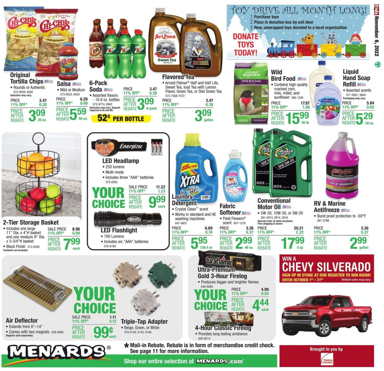 Menards ad - 10/27/2022 - 11/06/2022. Page 15