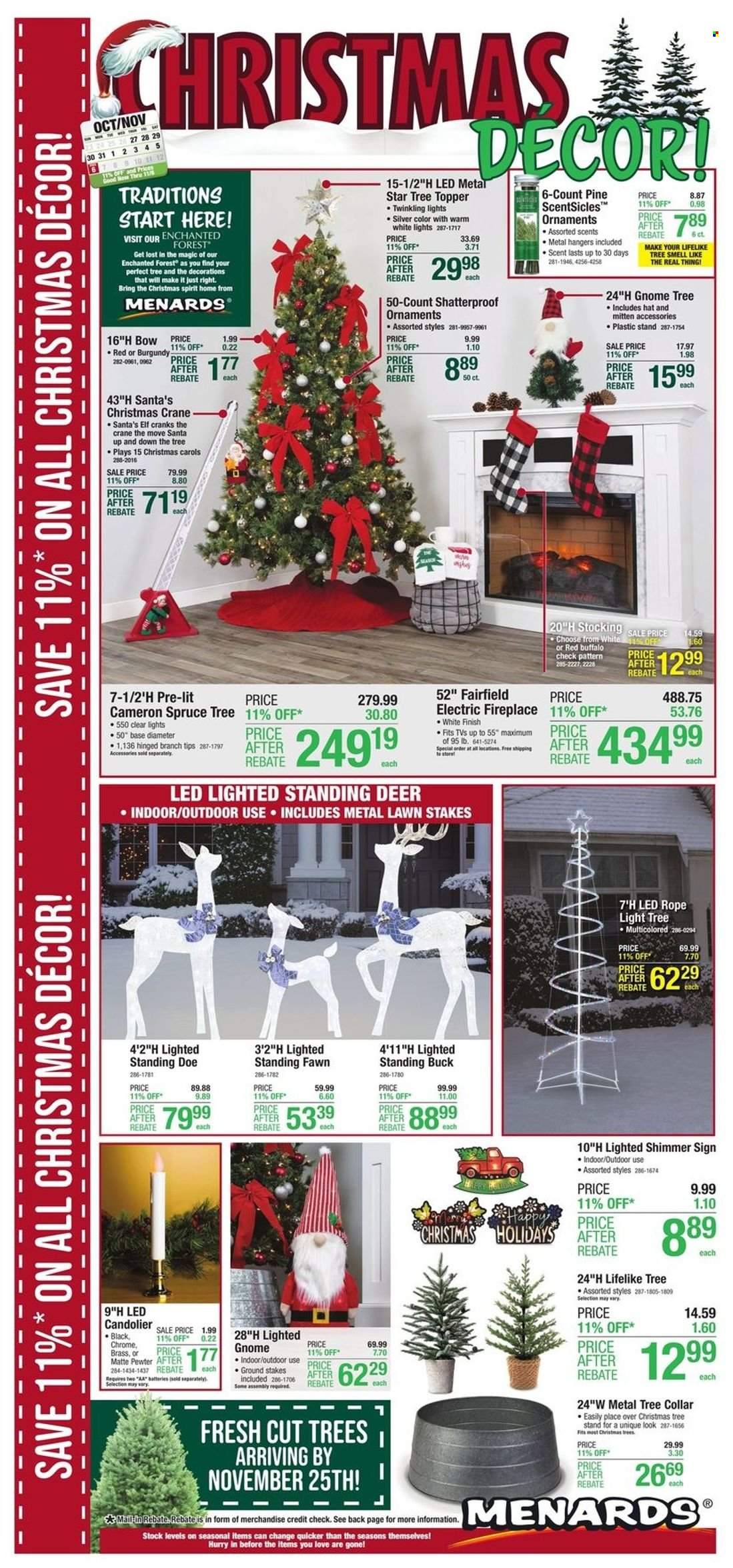 Menards ad - 10/27/2022 - 11/06/2022. Page 1