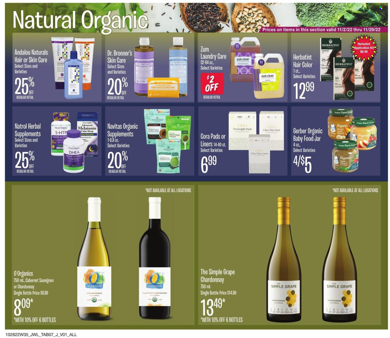 Jewel Osco ad - 10/26/2022 - 11/24/2022. Page 7