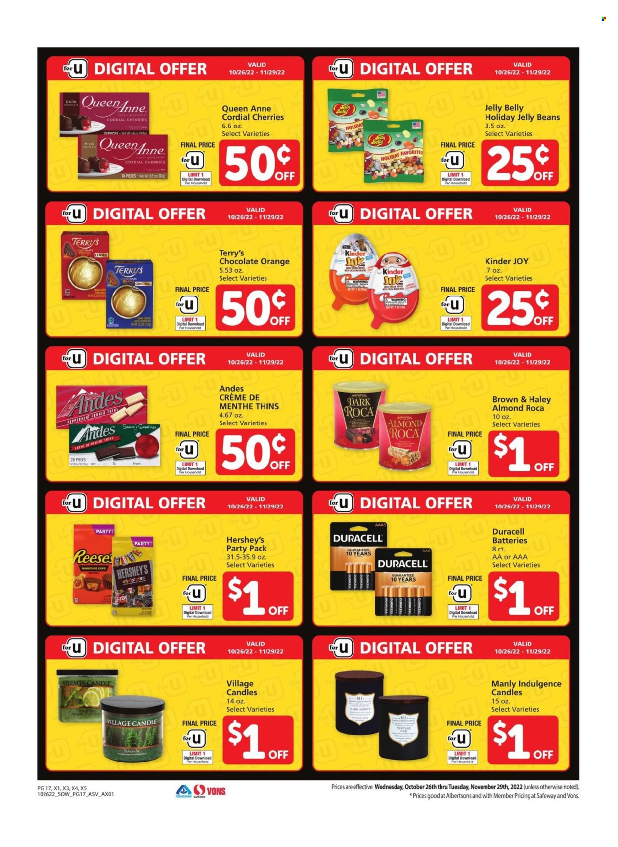 Albertsons ad - 10/26/2022 - 11/29/2022. Page 17