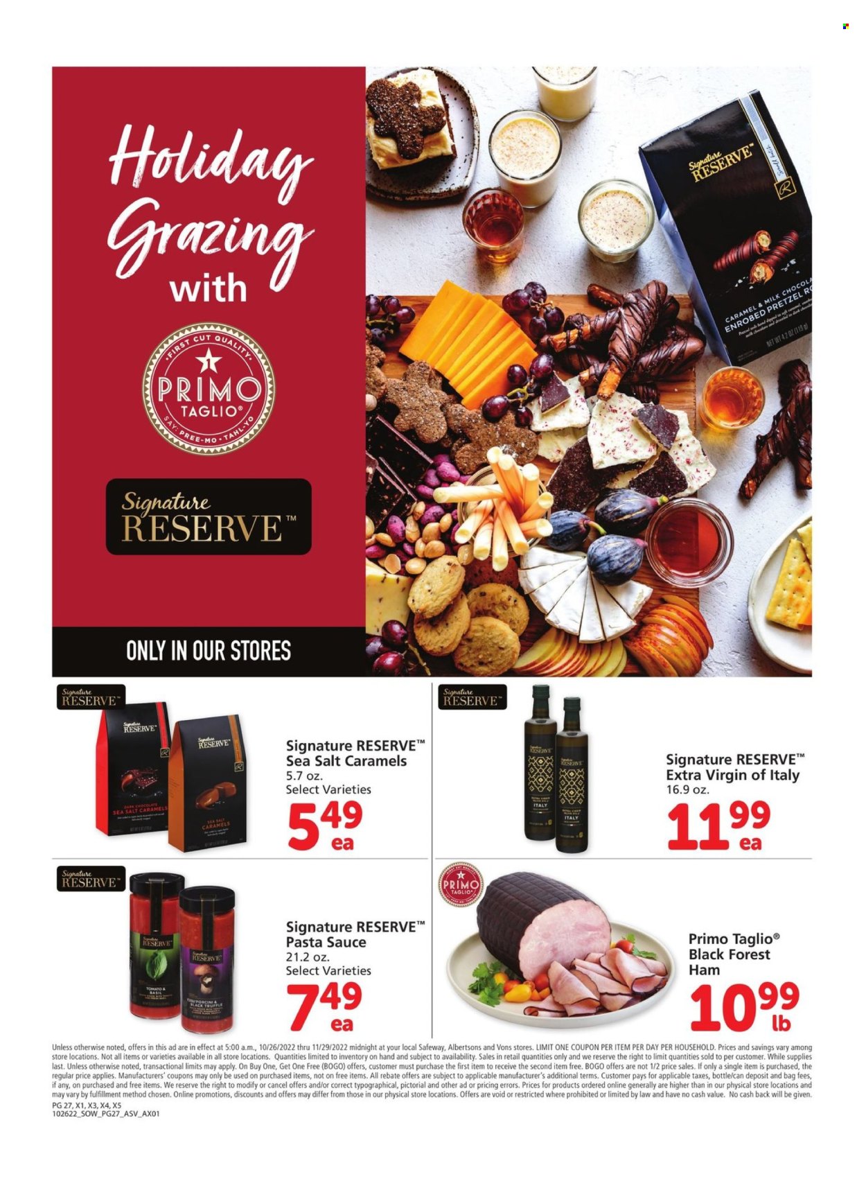 Albertsons ad - 10/26/2022 - 11/29/2022. Page 27