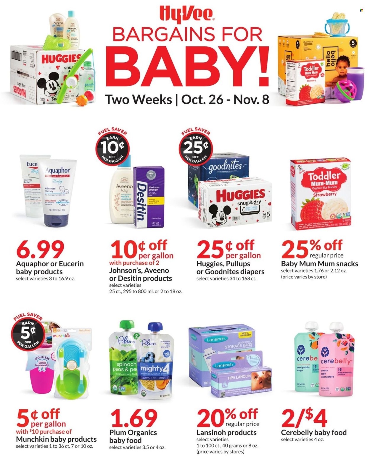Hy-Vee ad - 10/26/2022 - 11/08/2022. Page 1