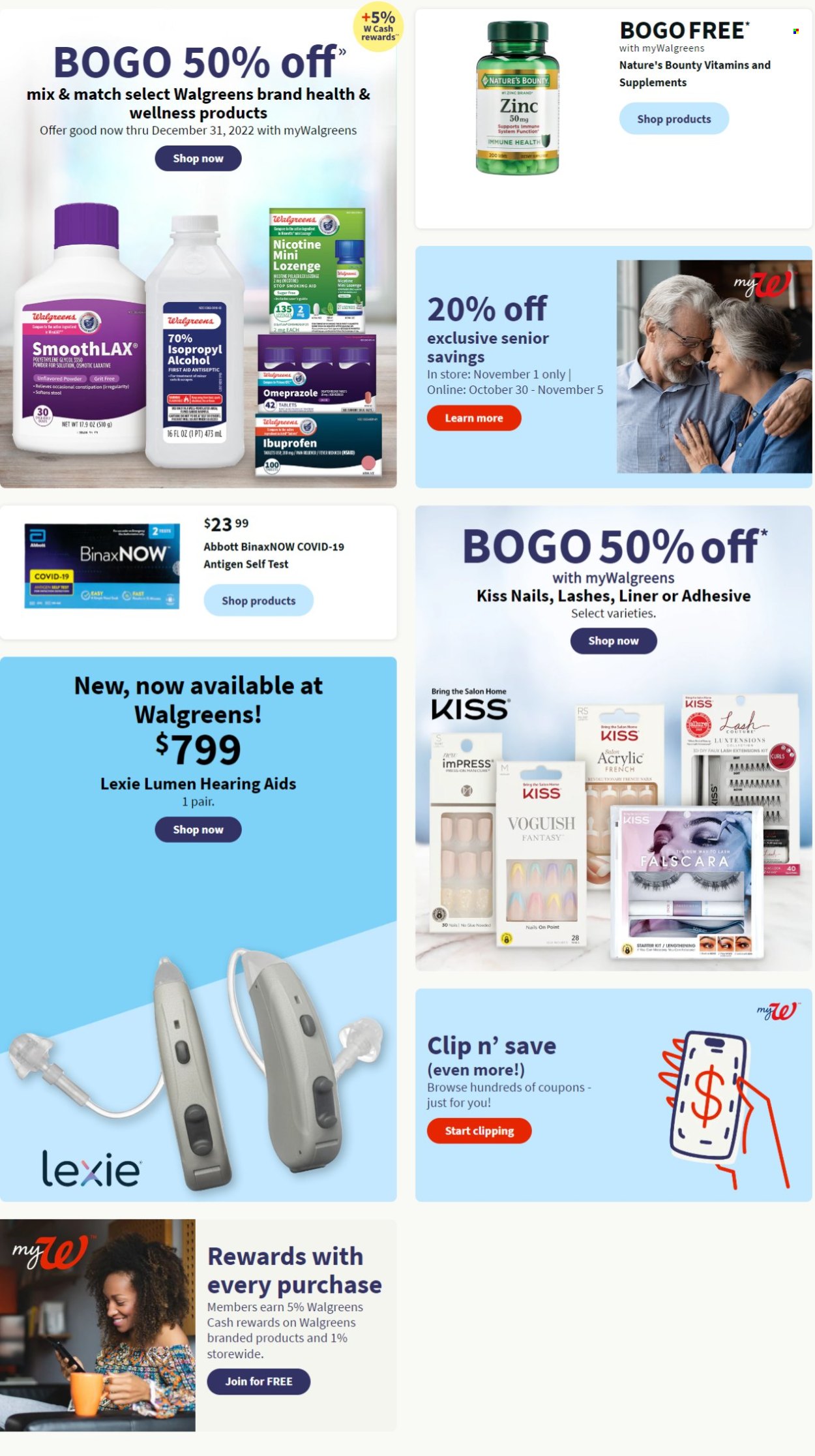 Walgreens ad - 10/30/2022 - 11/05/2022. Page 4