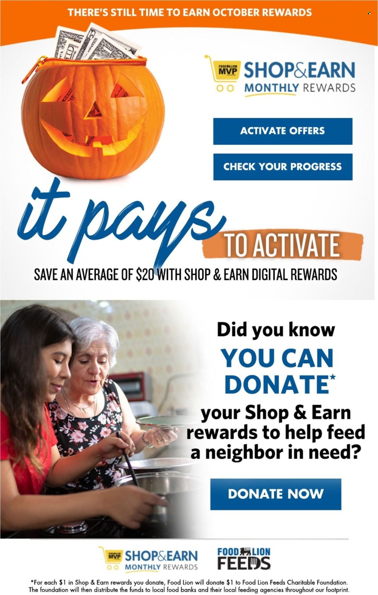 Food Lion ad - 10/26/2022 - 11/01/2022. Page 17