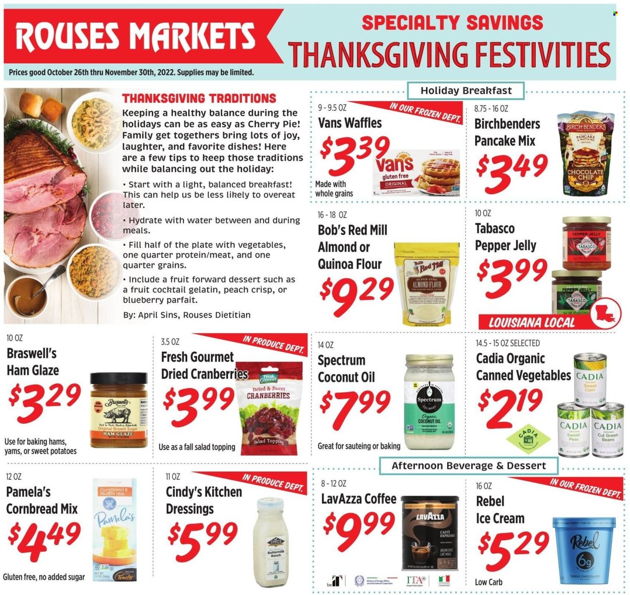 Rouses Markets ad - 10/26/2022 - 11/30/2022. Page 1