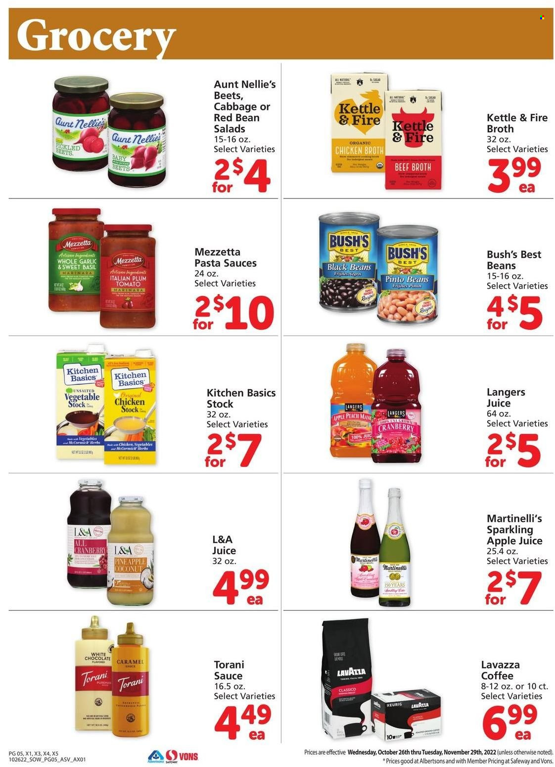 Safeway ad - 10/26/2022 - 11/29/2022. Page 5