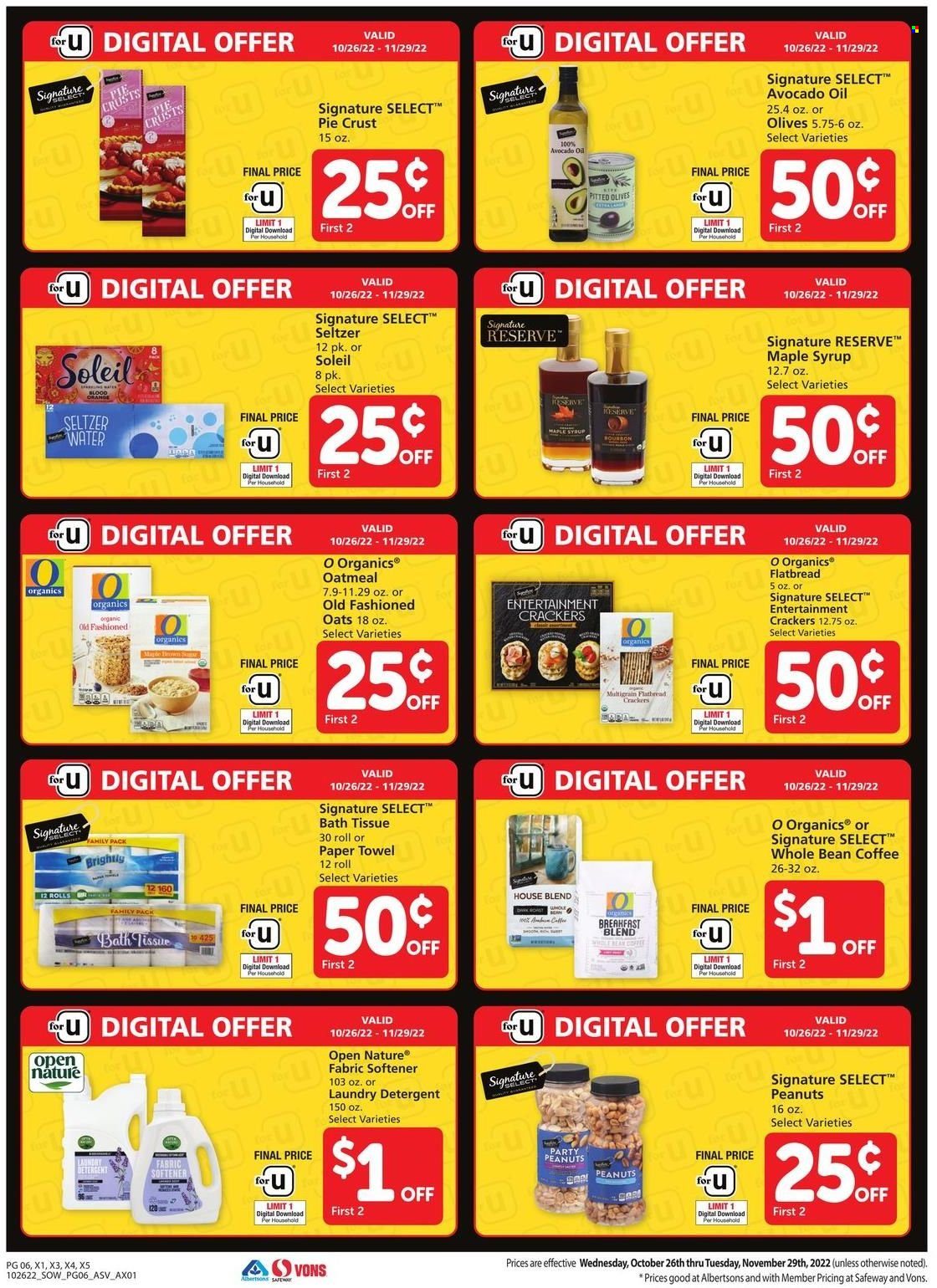 Safeway ad - 10/26/2022 - 11/29/2022. Page 6