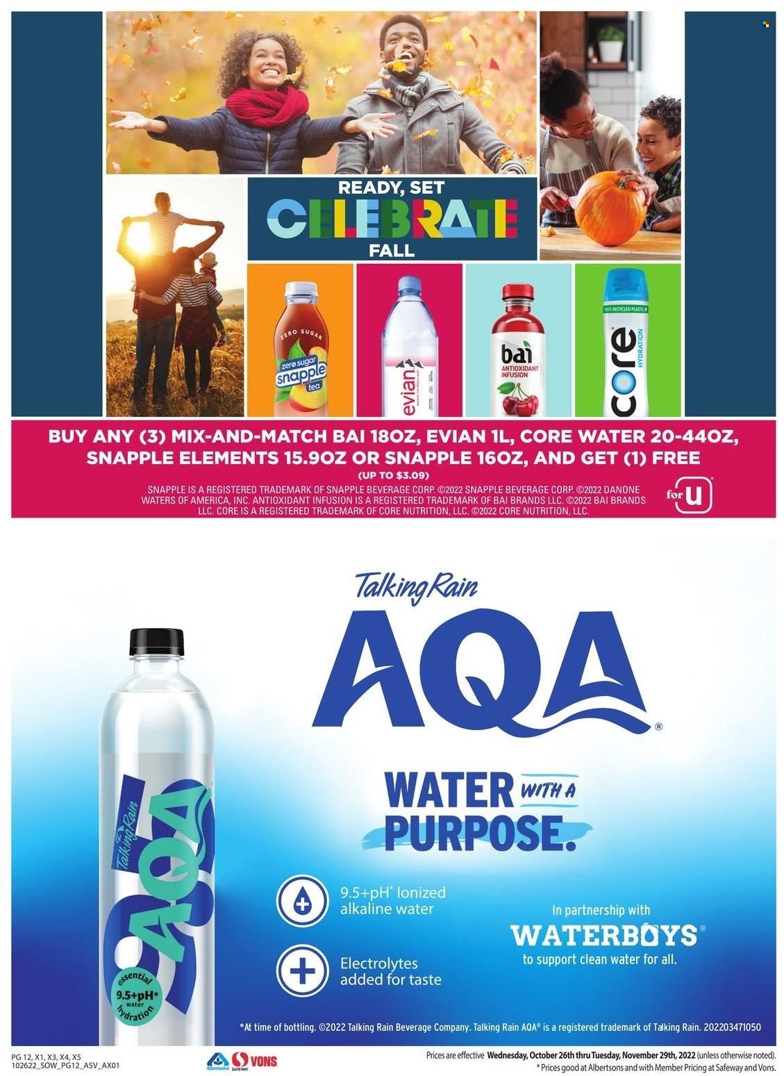 Safeway ad - 10/26/2022 - 11/29/2022. Page 12