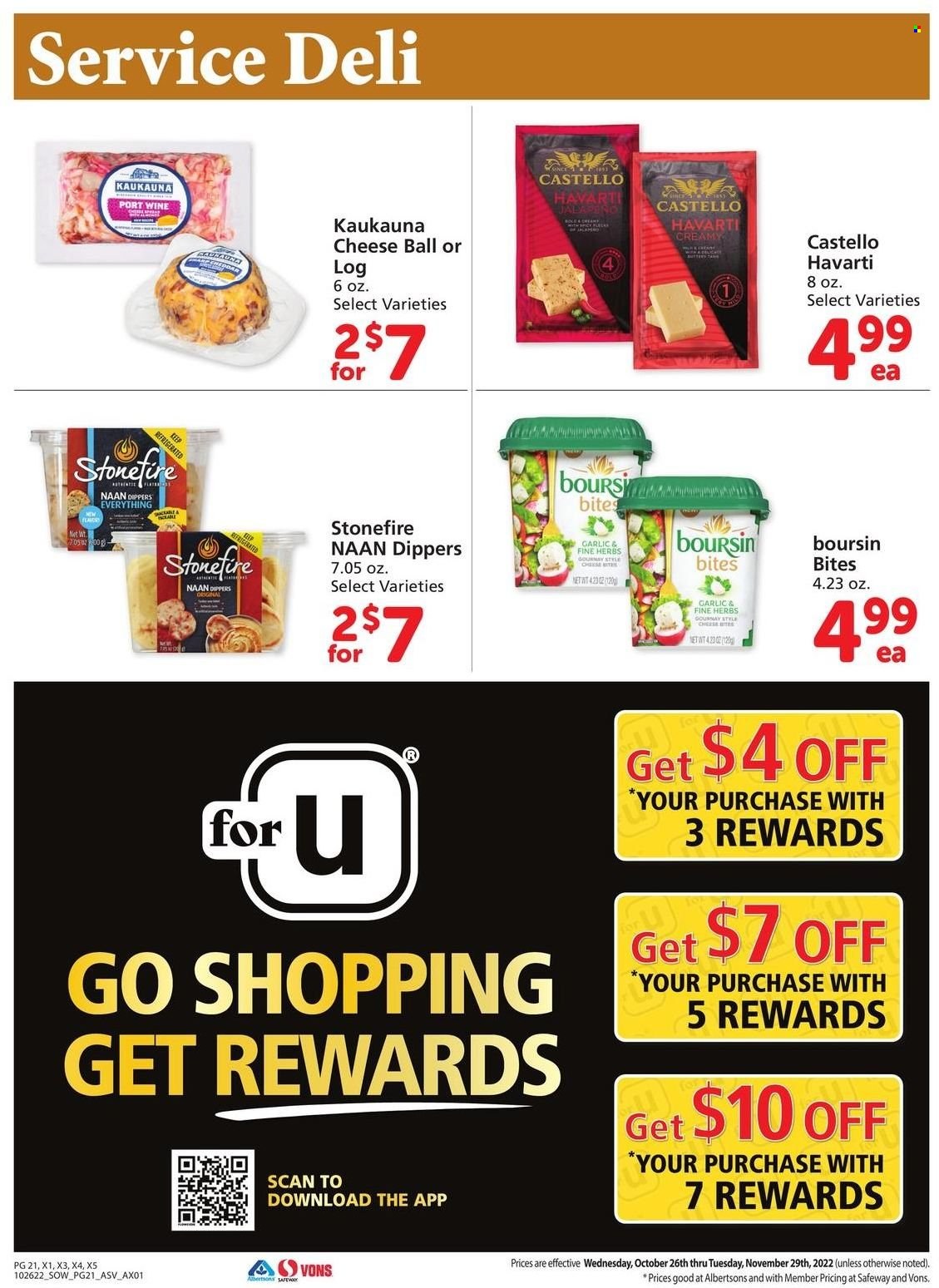 Safeway ad - 10/26/2022 - 11/29/2022. Page 21