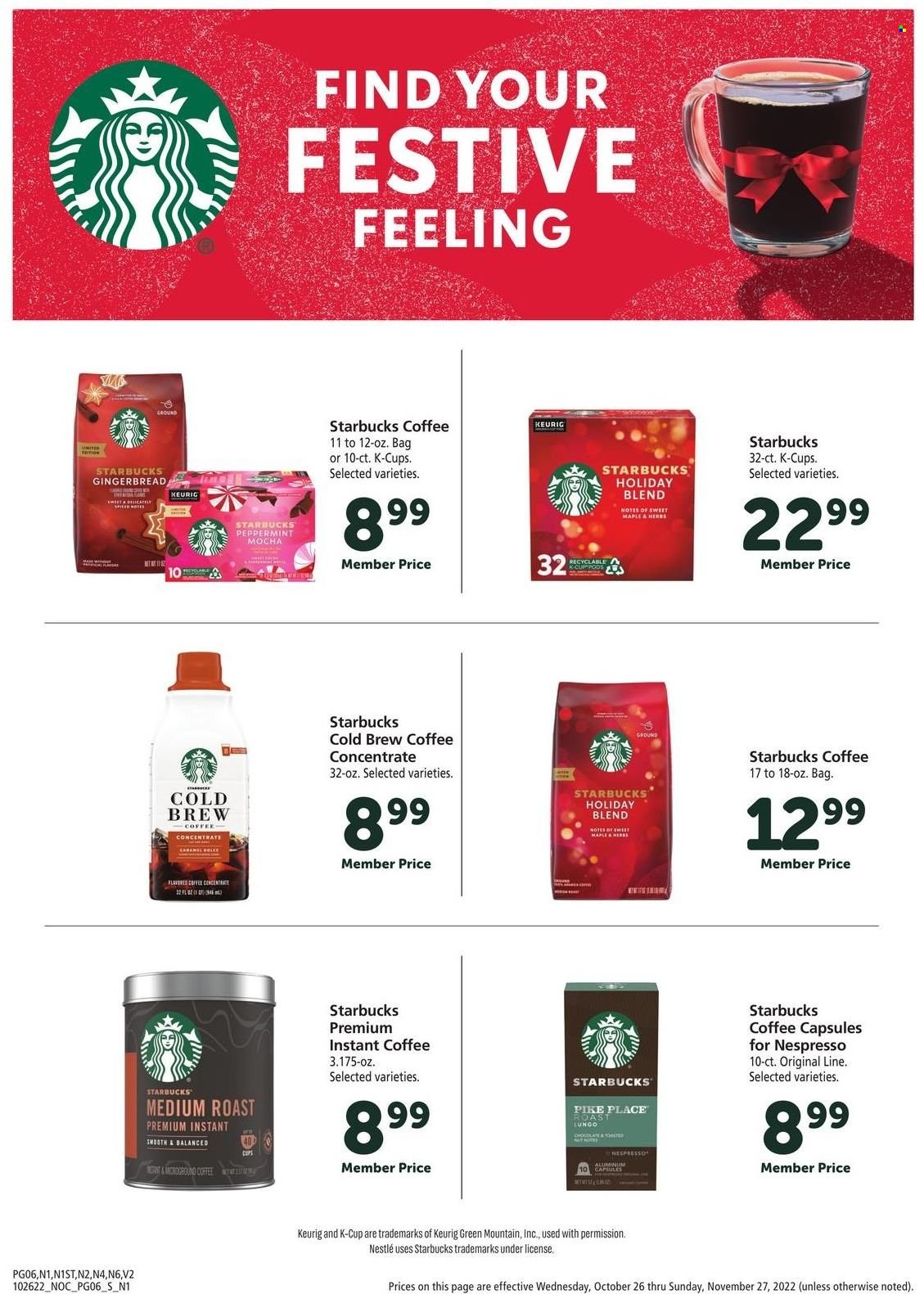 Safeway ad - 10/26/2022 - 11/27/2022. Page 6