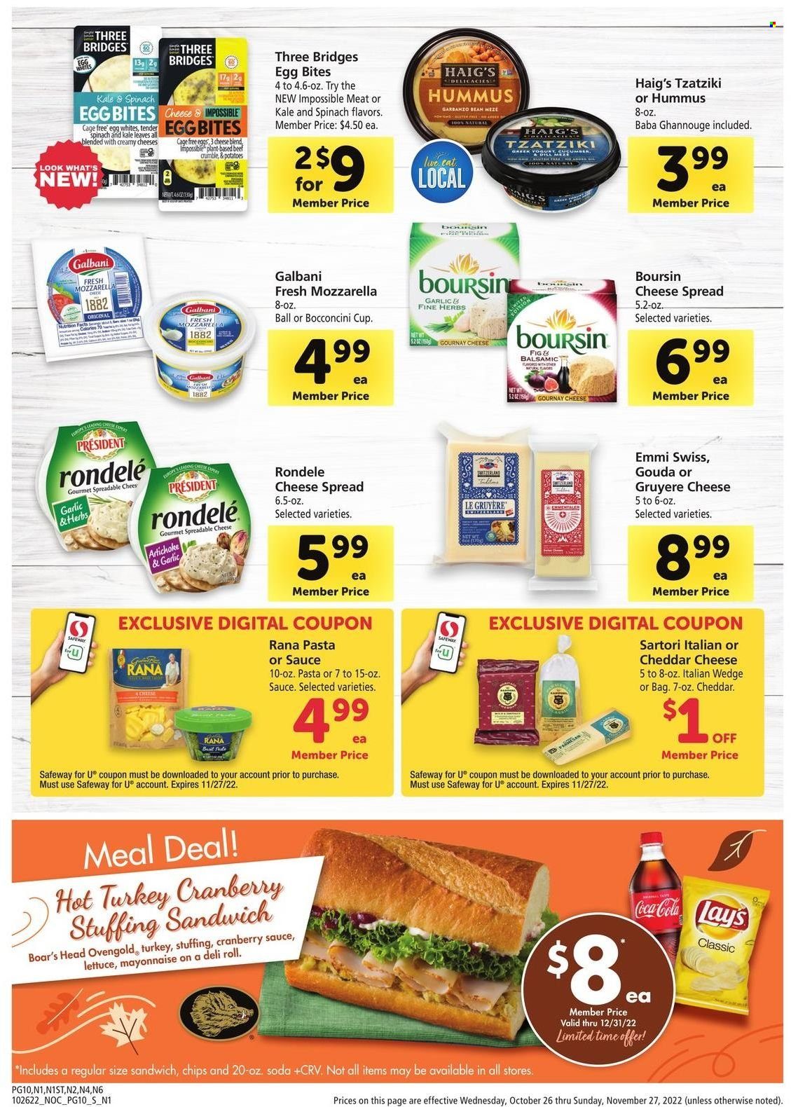 Safeway ad - 10/26/2022 - 11/27/2022. Page 9