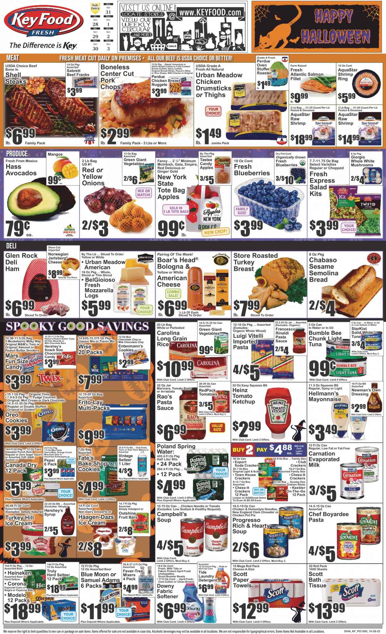 Key Food ad - 10/28/2022 - 11/03/2022. Page 1