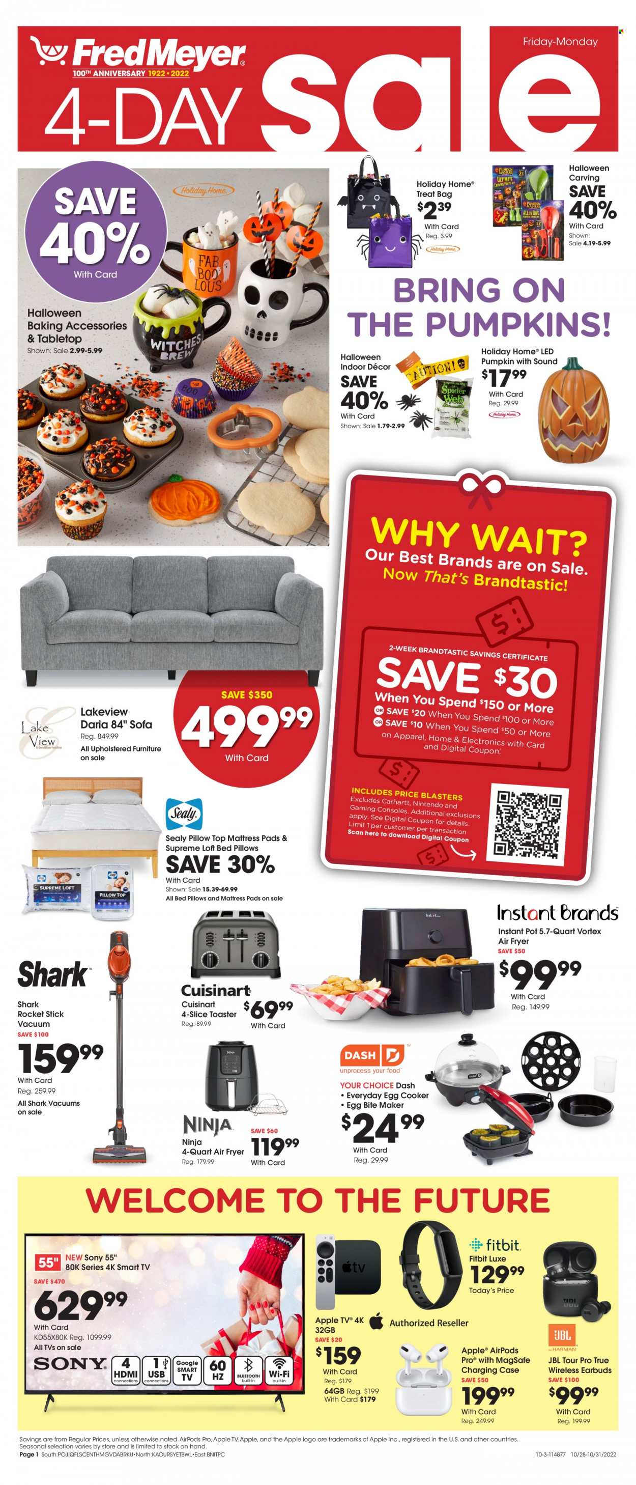 Fred Meyer ad - 10/28/2022 - 10/31/2022. Page 1