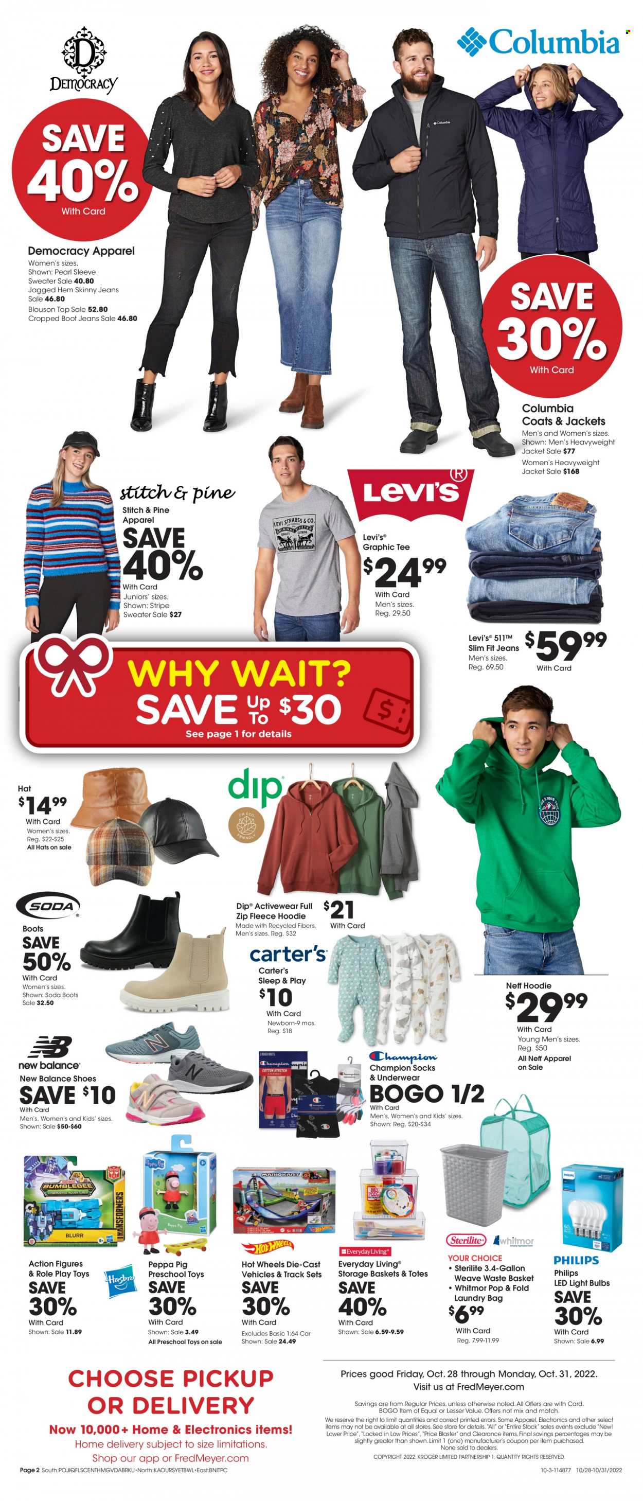 Fred Meyer ad - 10/28/2022 - 10/31/2022. Page 2