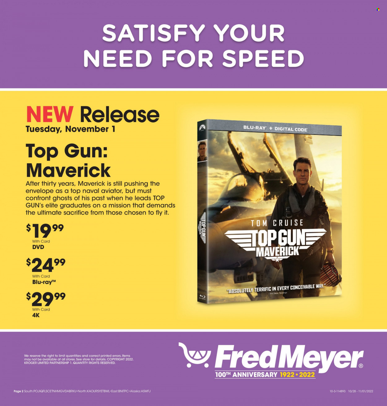 Fred Meyer ad - 10/28/2022 - 11/01/2022. Page 2