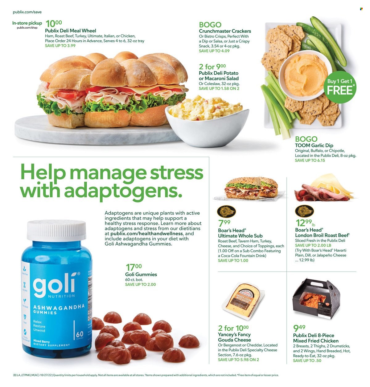 Publix ad - 10/27/2022 - 11/02/2022. Page 8