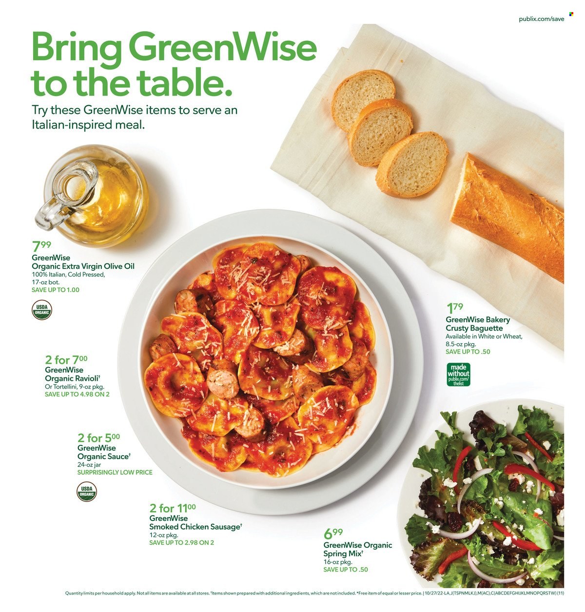 Publix ad - 10/27/2022 - 11/02/2022. Page 11