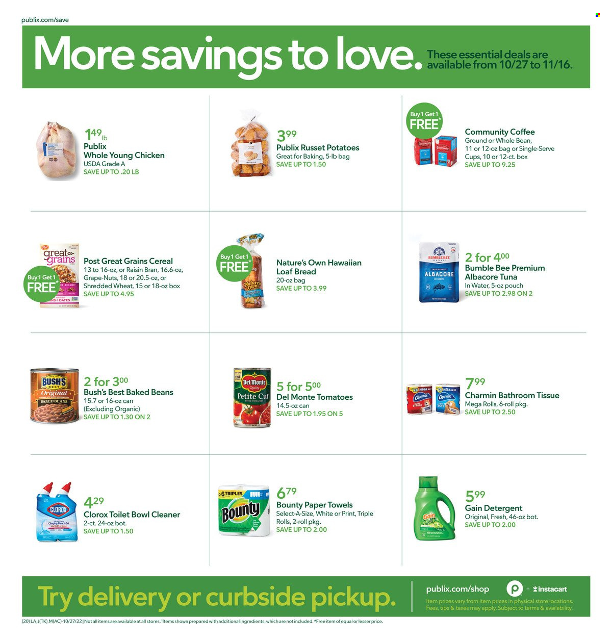 Publix ad - 10/27/2022 - 11/02/2022. Page 20