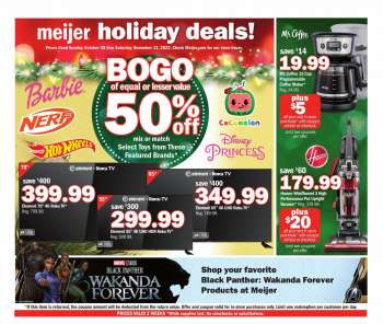 Meijer Flyer - 10/30/2022 - 11/12/2022.