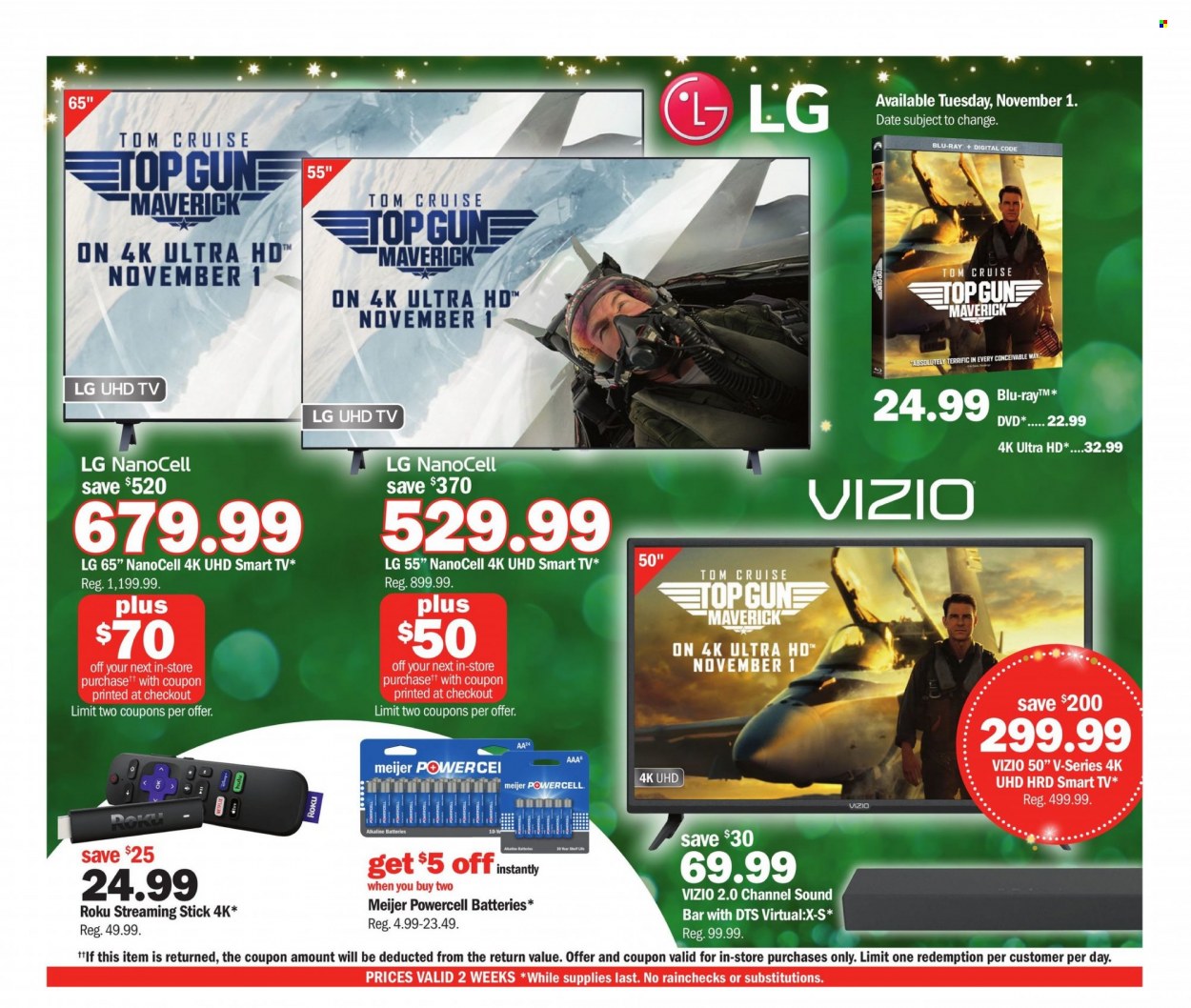 Meijer ad - 10/30/2022 - 11/12/2022. Page 2