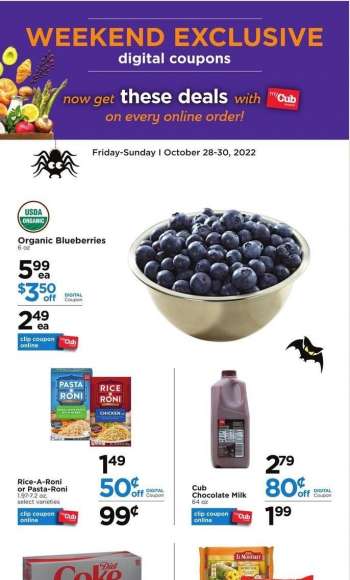 Cub Foods Flyer - 10/28/2022 - 10/30/2022.