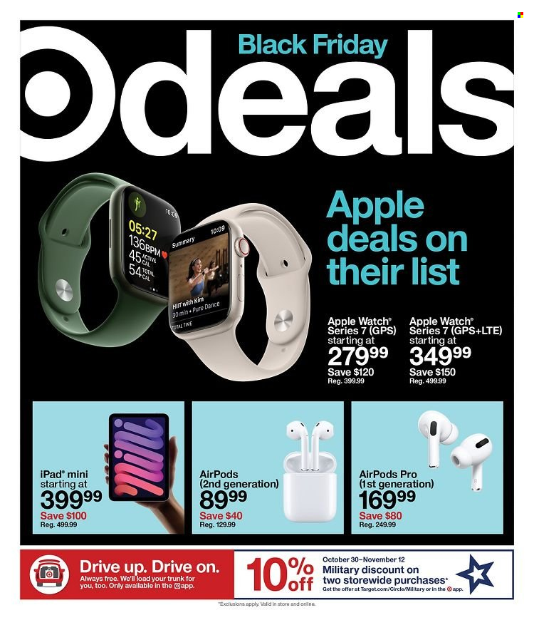Target ad - 10/30/2022 - 11/05/2022. Page 1