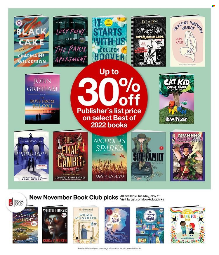 Target ad - 10/30/2022 - 11/05/2022. Page 18