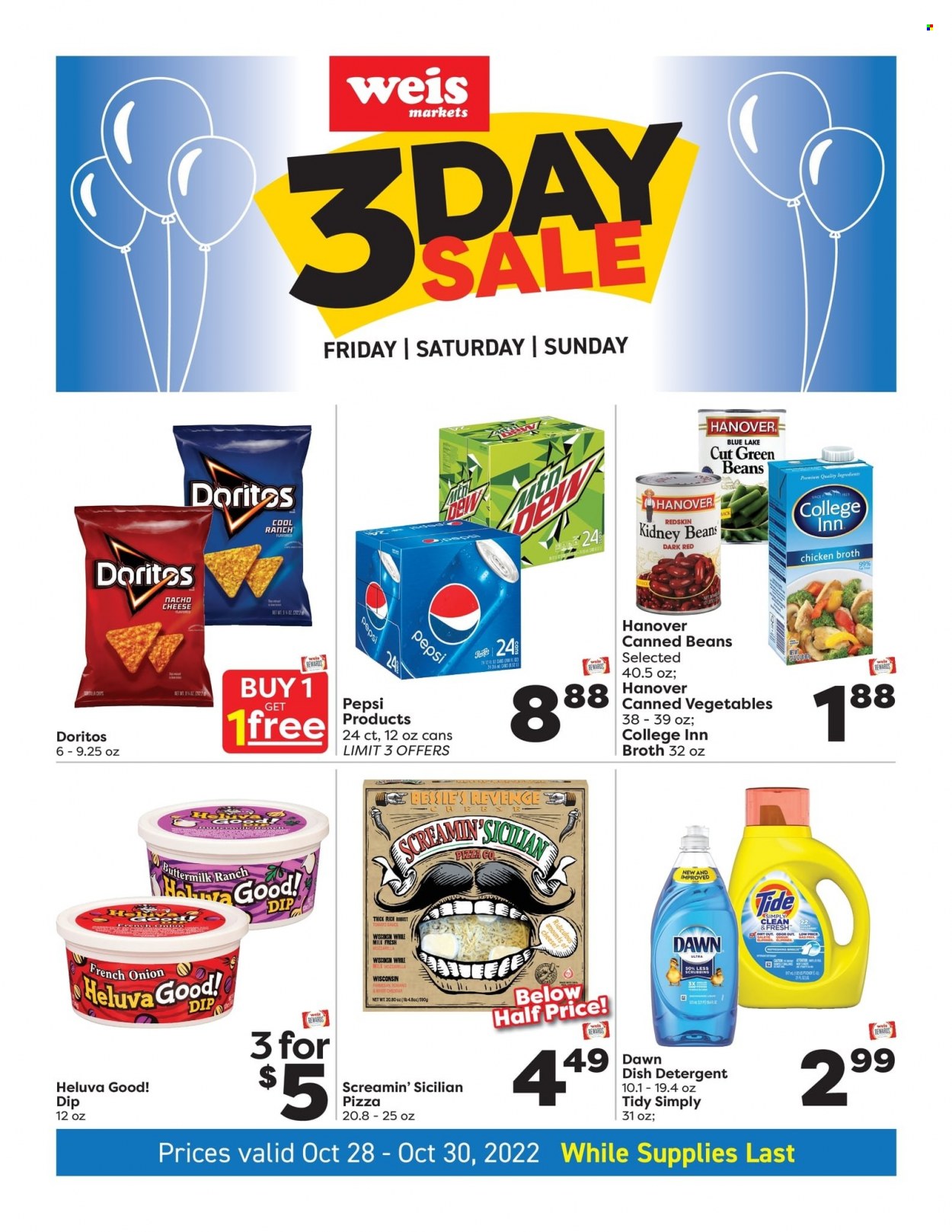 Weis ad - 10/28/2022 - 10/30/2022. Page 1