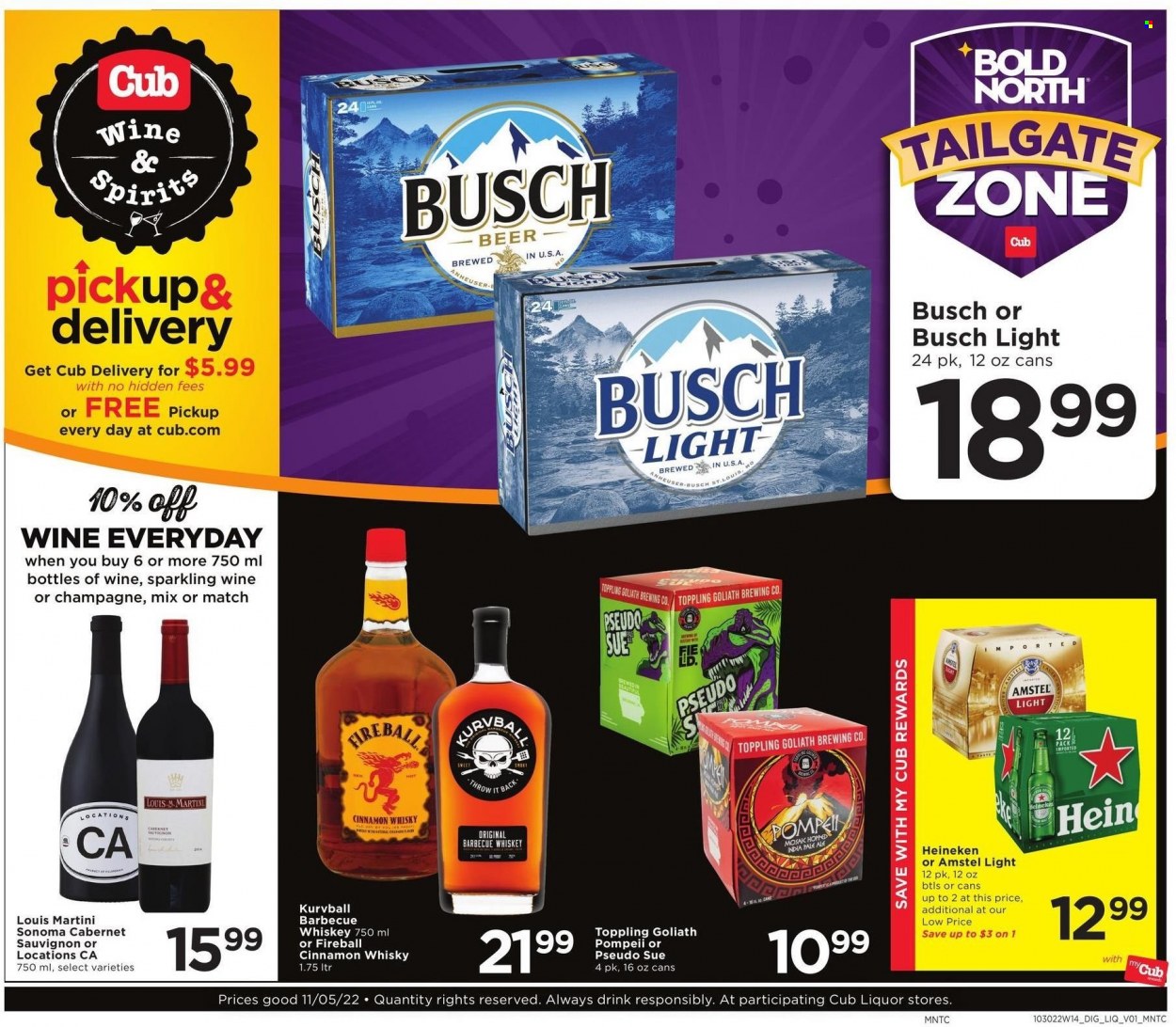 Cub Foods ad - 10/30/2022 - 11/05/2022. Page 1