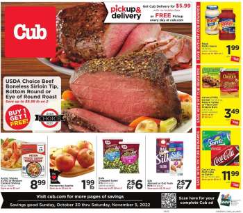 Cub Foods Flyer - 10/30/2022 - 11/05/2022.