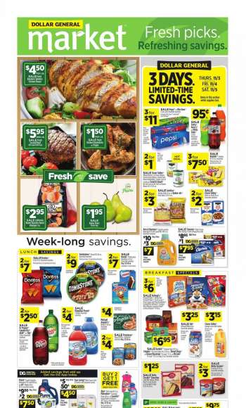 Dollar General Flyer - 10/30/2022 - 11/05/2022.