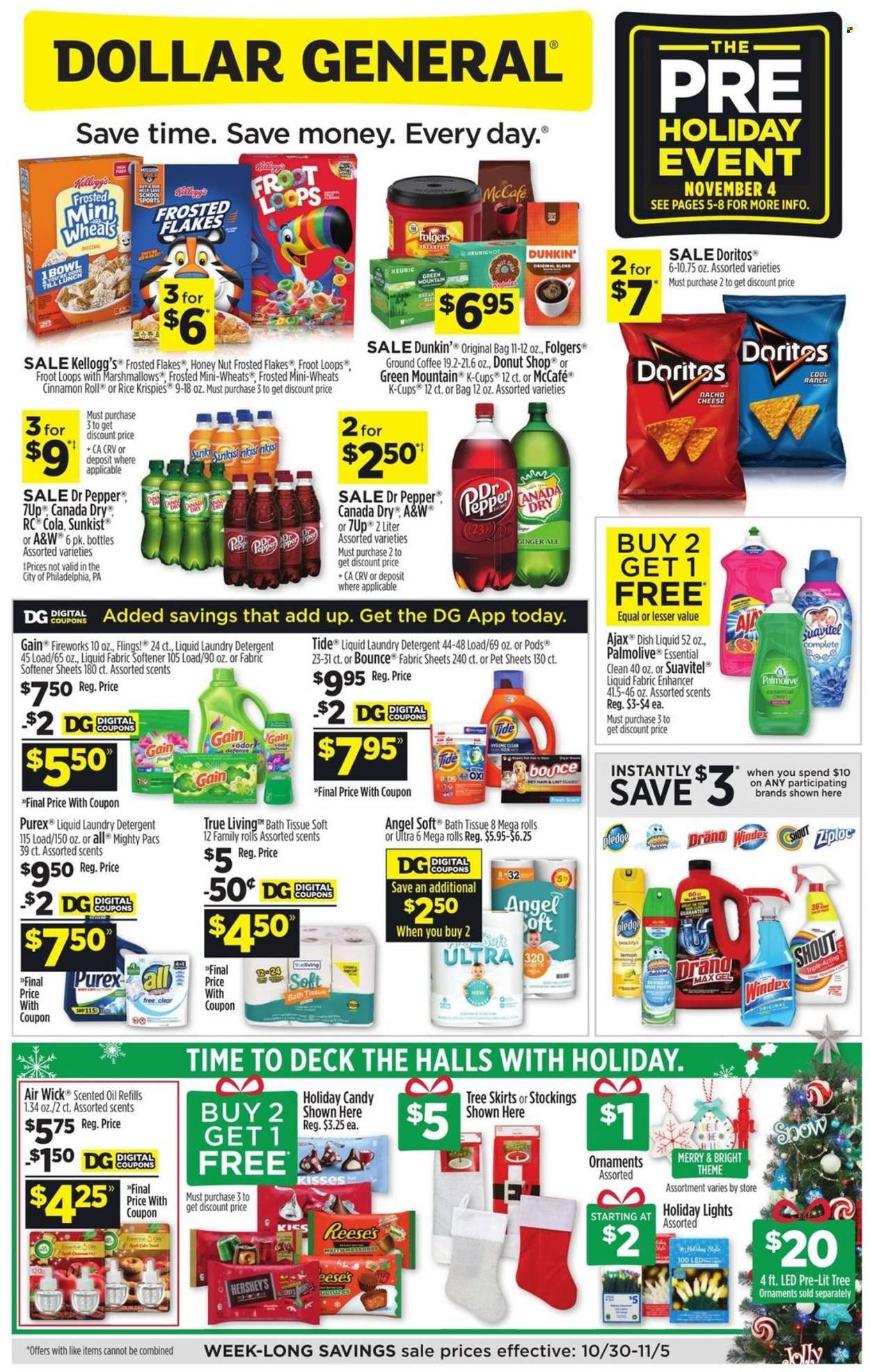 Dollar General ad - 10/30/2022 - 11/05/2022. Page 1