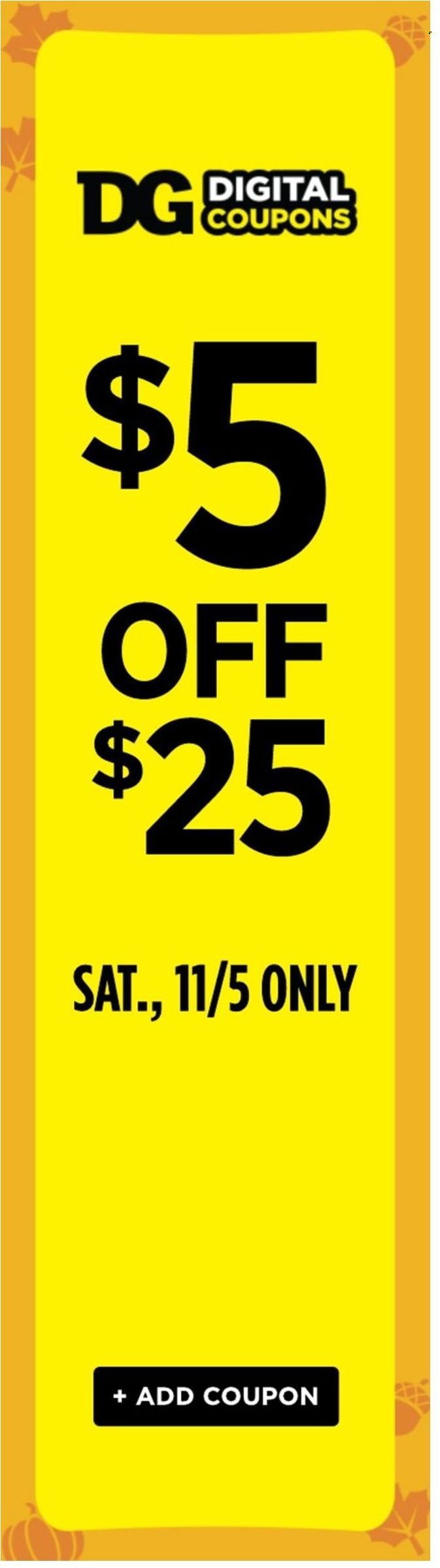 Dollar General ad - 10/30/2022 - 11/05/2022. Page 20