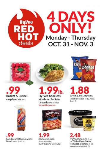 Hy-Vee Flyer - 10/31/2022 - 11/03/2022.