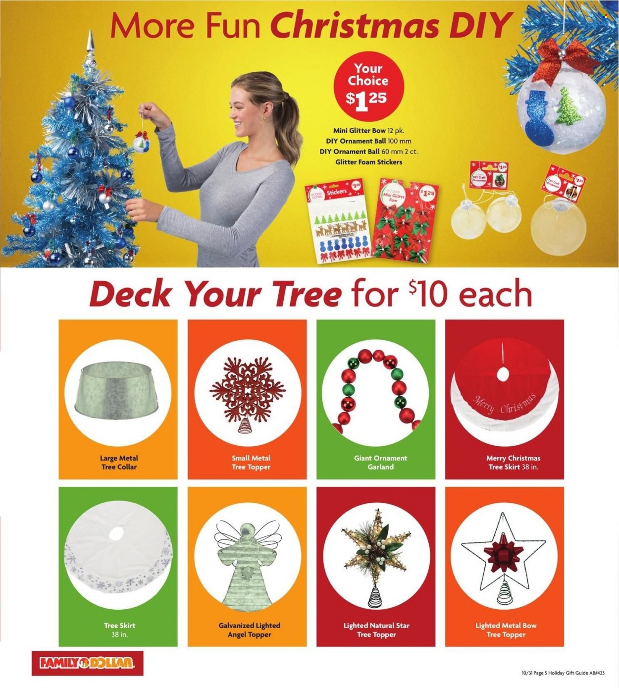 Family Dollar ad - 10/31/2022 - 12/25/2022. Page 6