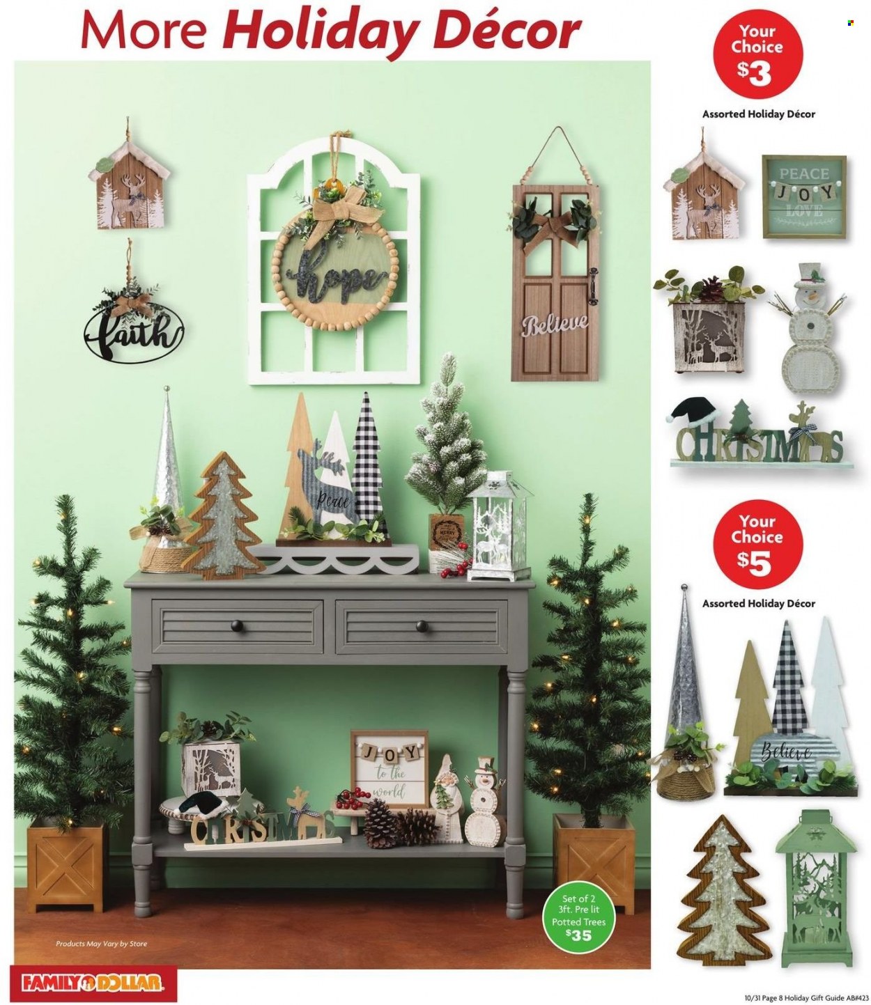 Family Dollar ad - 10/31/2022 - 12/25/2022. Page 9