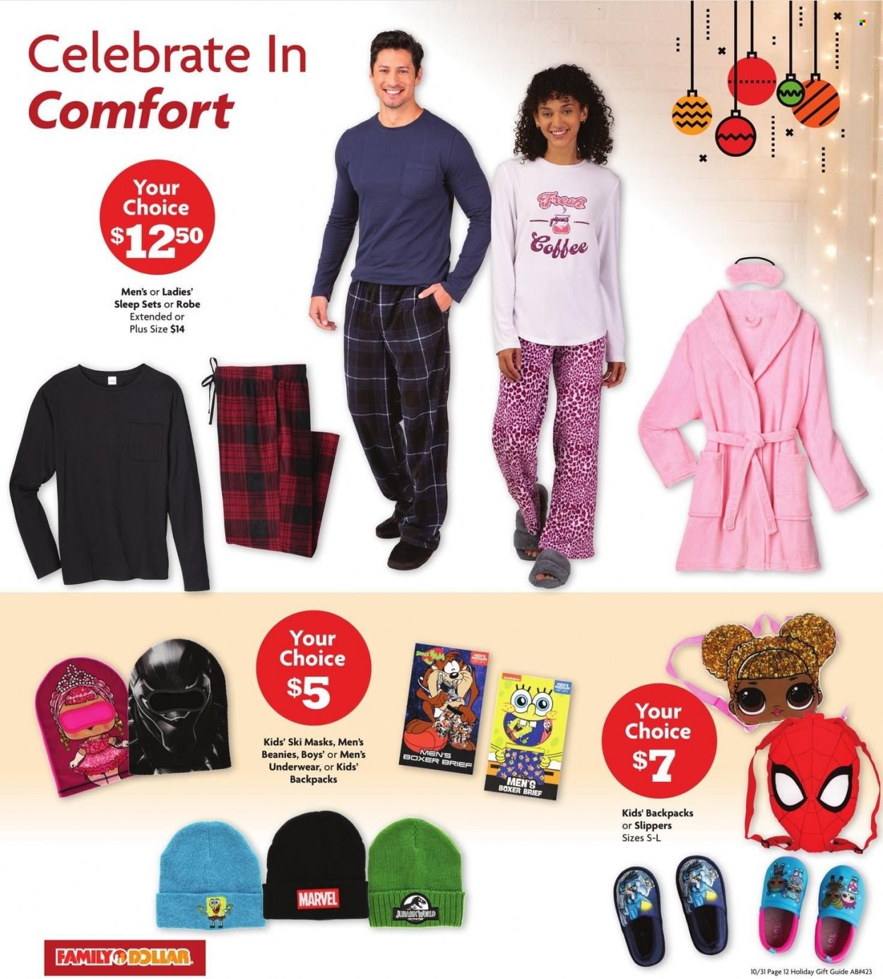 Family Dollar ad - 10/31/2022 - 12/25/2022. Page 13