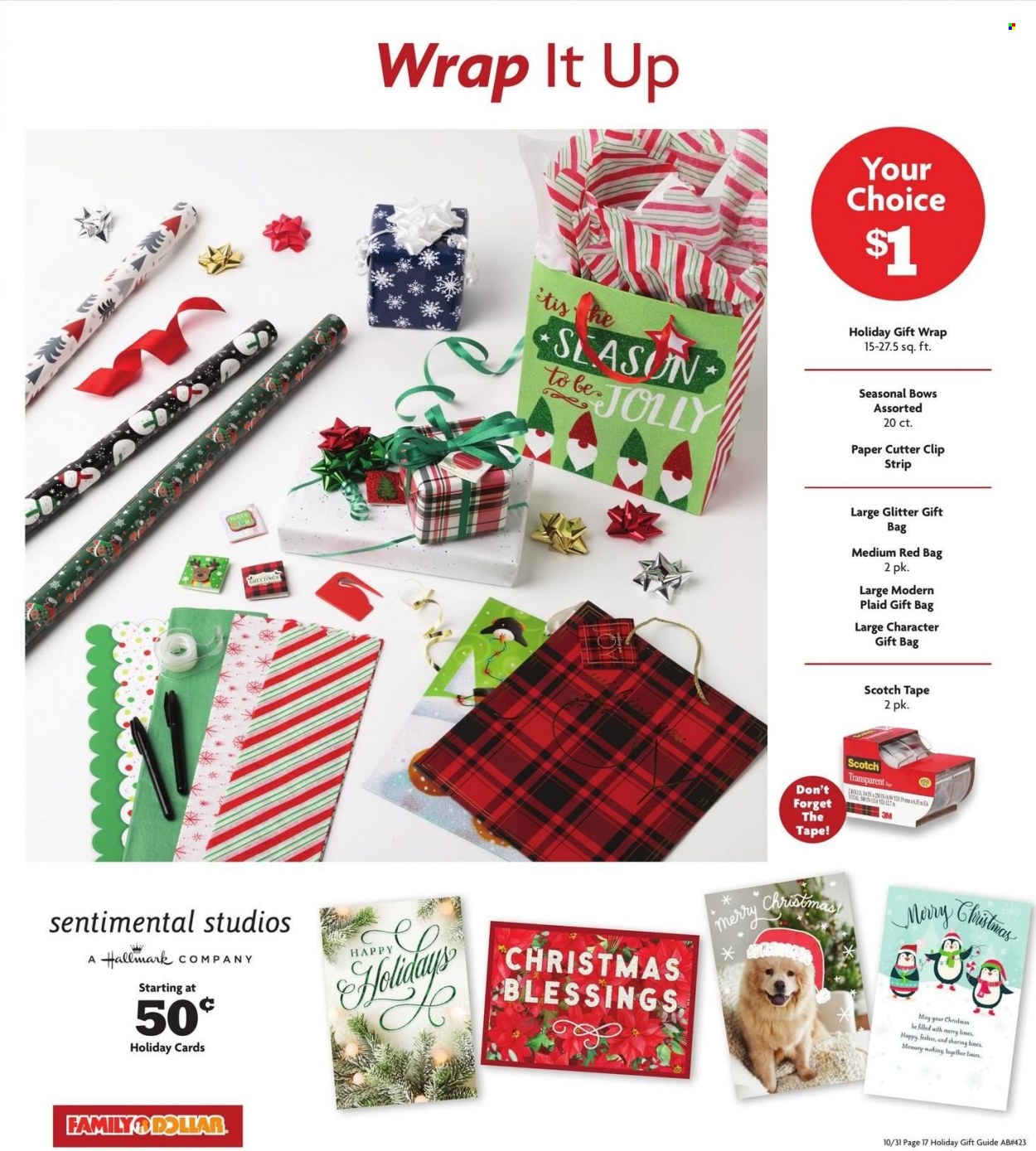 Family Dollar ad - 10/31/2022 - 12/25/2022. Page 18